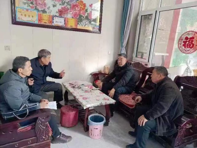 新绛县老促会赴乡村宣传党的二十大精神